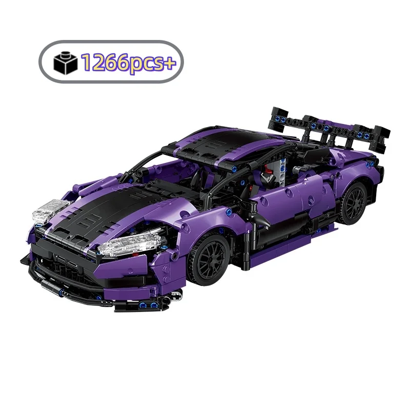 

1:14 MOC Technical GT3 Champion Speed Sports Racing Car Building Blocks Model Bricks Toys Birthday Gifts for Kids Adult 1266PCS
