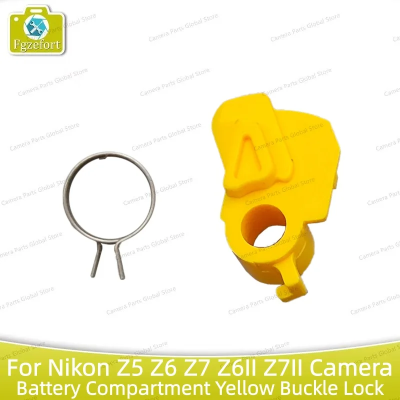

Z5 Z6 Z7 Z6II Z7II Батарейный отсек Желтая пряжка Запирающий штифт Запасная часть для камеры Nikon Z62 Z72