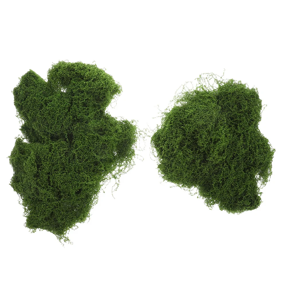 

1 Bag Artificial Moss Lawn Lifelike Green Texture for Landscape Garden Bonsai Indoor Outdoor Planter Filler Moss Decor