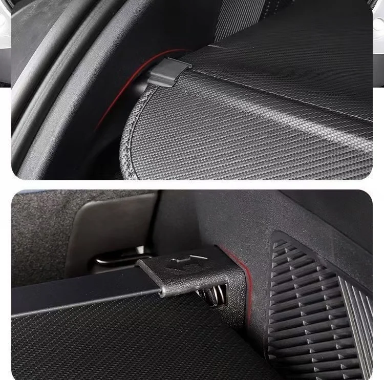 Car Trunk Curtain Covers For Trumpchi GS3 II GAC GS3 Emzoom 2023~2026 Retractable Trunk Rack Partition Shelters Auto Accessories