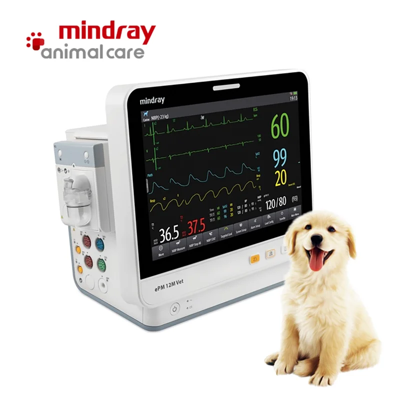 

Mindray EPM 12M Vet Veterinary Non-invasive Blood Pressure Monitor Cuff Veterinary Monitor for Animal