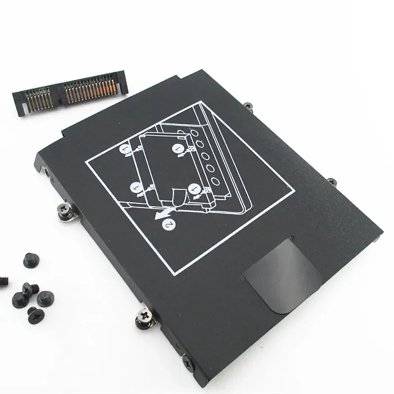 

New SATA Hard Drive Caddy Hard Drive Adapter Interposer Connector For HP EliteBook Folio 9470M 9480M 9460M