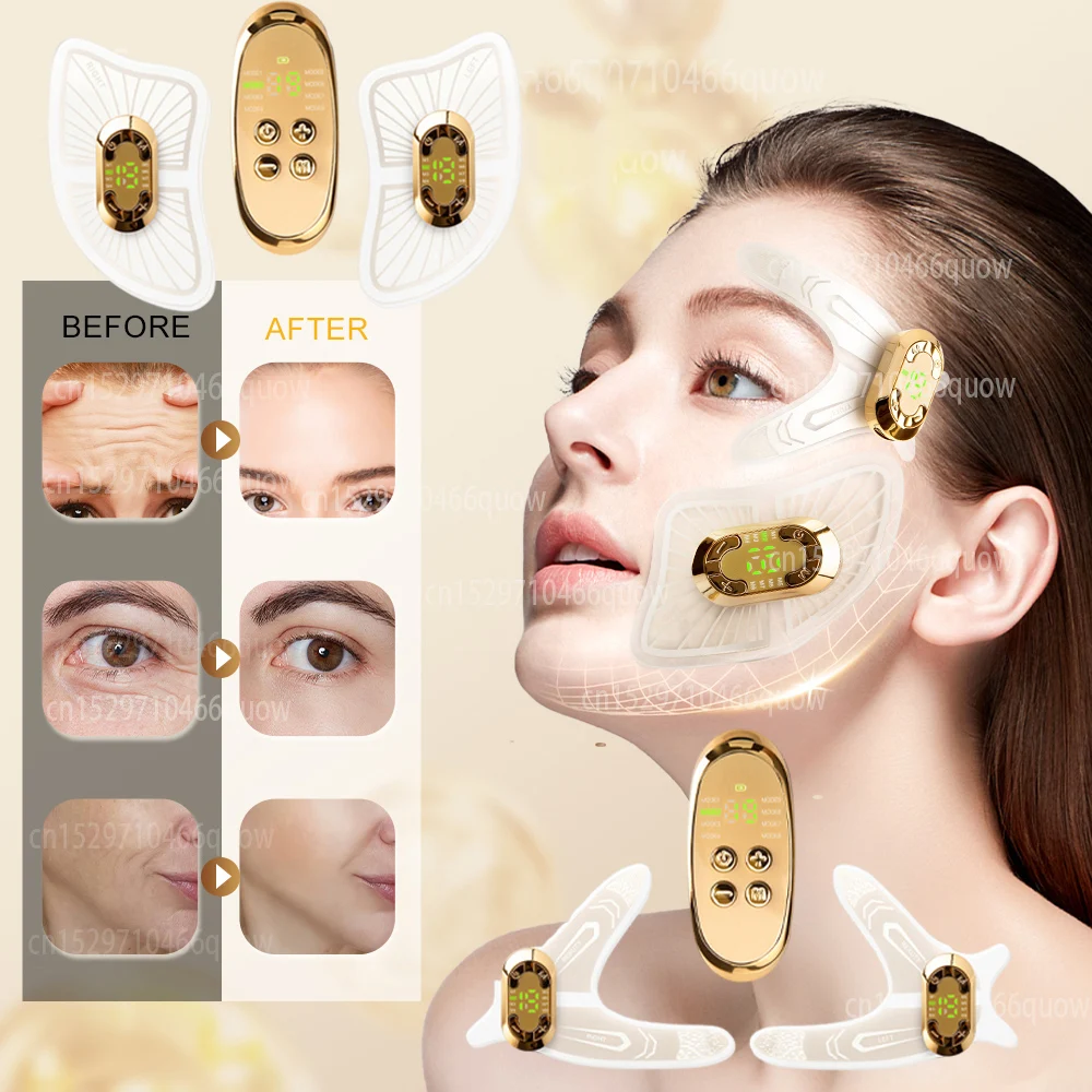 EMS العين الوجه تدليك الجمال محفز العضلات رفع الوجه المضادة للتجاعيد تقليل الهالات السوداء عيون تورم جهاز العناية بالجبين