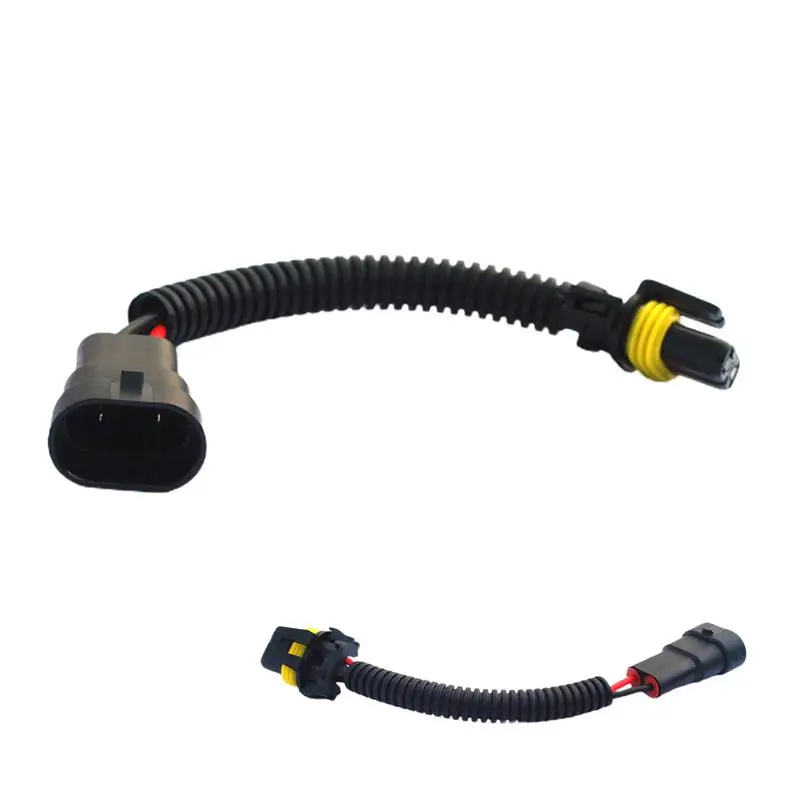 Headlight Connector H11 Pigtail Female Adapter Harness Sockets Car Cable Plug Automotive Wire Halogen Adapter Socket Lamp