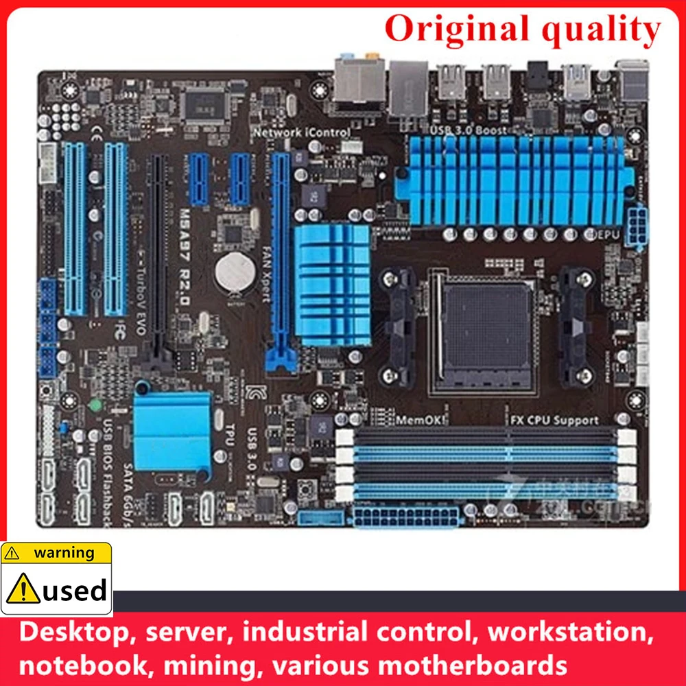 

Used For M5A97 R2.0 Motherboards Socket AM3+ DDR3 32GB For AMD 970 Desktop Mainboard SATA III USB3.0