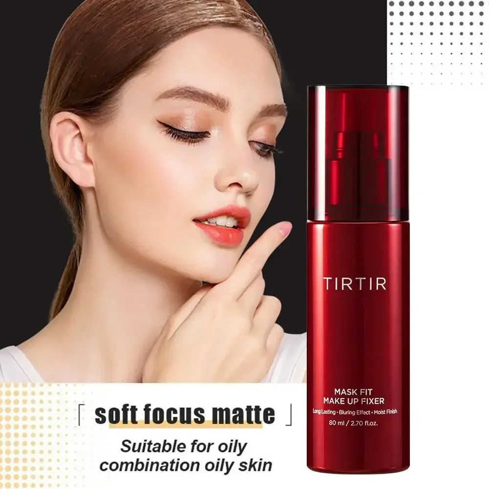

TIRTIR Moisturizing Setting Spray Matte Lightweight Oil-control Fixer Lotion Hydrate Fast Film Forming Long-lasting Face Makeup