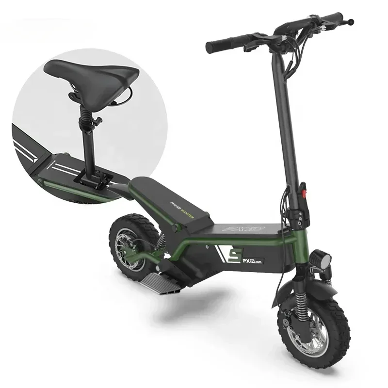 2023 Popular escooter trike outdoor sports 48V 500W electro scooter folding pxid f1 e scooter for adults with seat