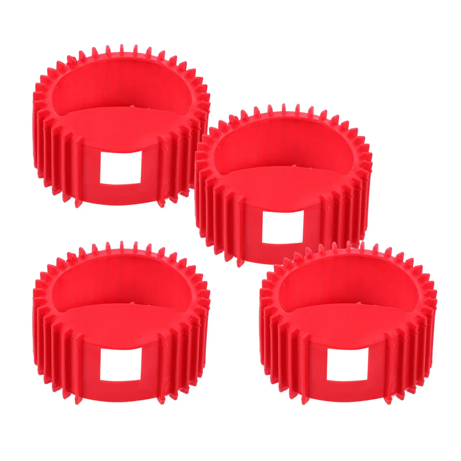 4 Pcs Pressure Reducer Case Cutting Gauge Sleeves Acetylene Guards Table Silica Gel Protection