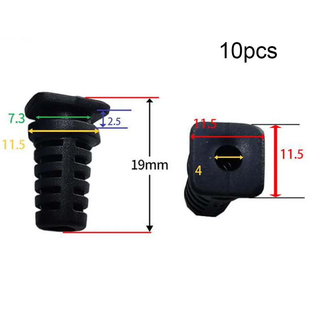 10X Cable Gland Connector Rubber Strain Relief Cord Power Tool Cable Sleeves Multimeter Woodworking Tools Taladro Multitool