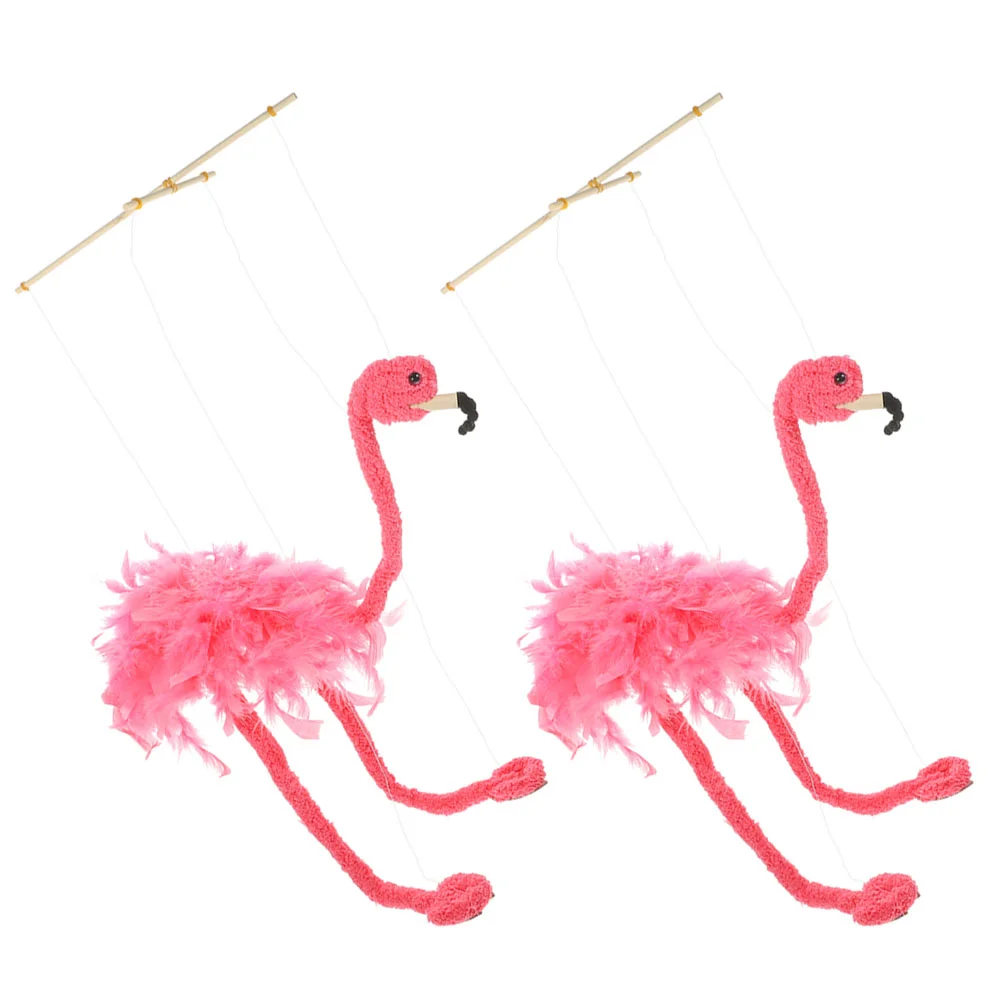 Marionette Animal Marionettes Puppets Ostriches Animals Interesting Flamingo Playthings The