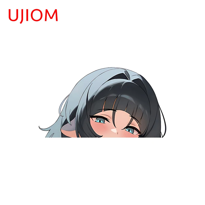 UJIOM Zenless Zone Zero Jane Doe Game Wall Sticker Edgy Aesthetic Waterproof PVC Decal Wallpaper Home Decor For Game Room