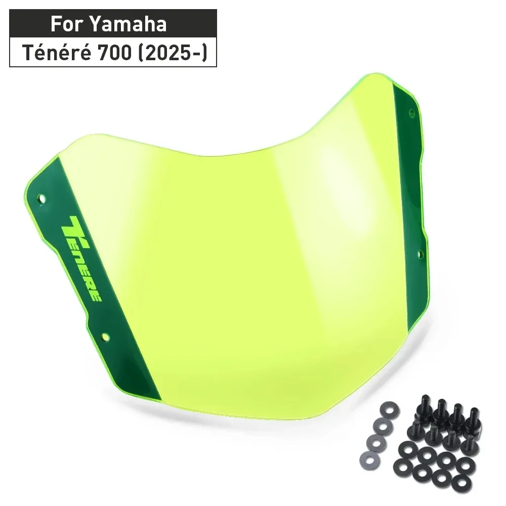 Headlight Guard For YAMAHA Tenere 700 2025 Tenere700 Rally Motorcycle Acrylic Front Light Protector Cover