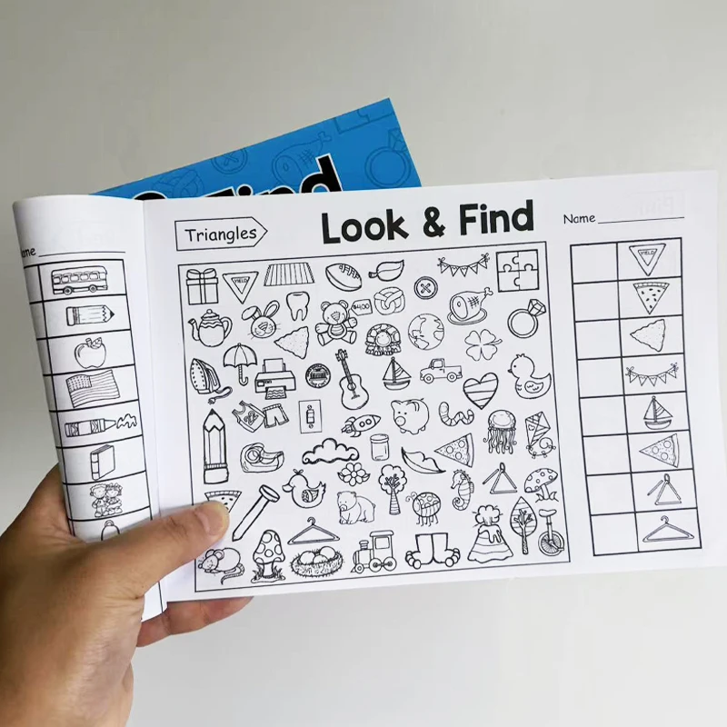 كتاب تلوين نشاط كتاب الرسم تبحث والعثور على كتاب اللعبة 32 صفحة تركيز المهارات الحركية الدقيقة كتاب ممارسة التدريب
