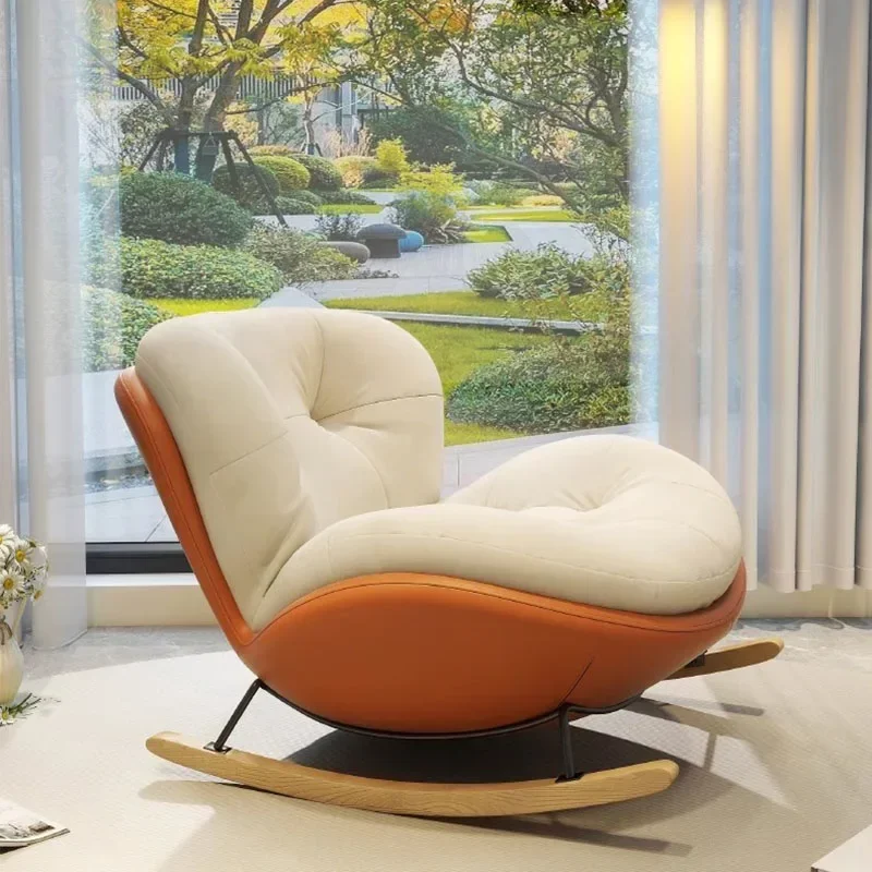 

Living Room Chairs Lounge Rocking Nordic Girl Chairs Luxury Modern Throne Ergonomic Sofa Home Furniture