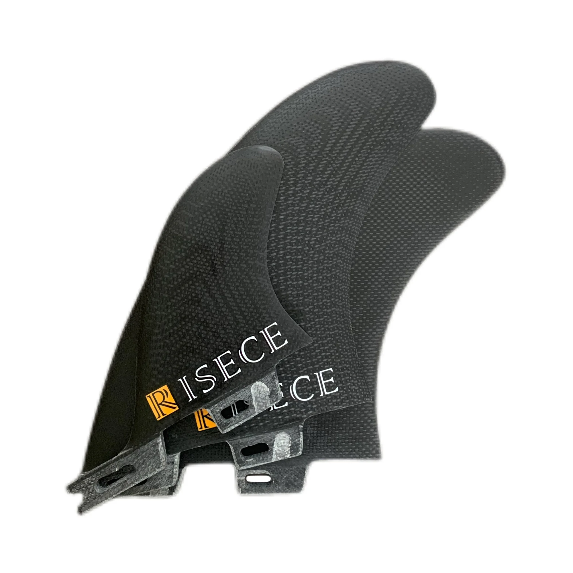 RISECE Fiberglass GFK Surfboard Fins Stabilizer Surfboard Fin Keel with Trailer Single Tab MR Twin+Stabiliser Tri Fin Set