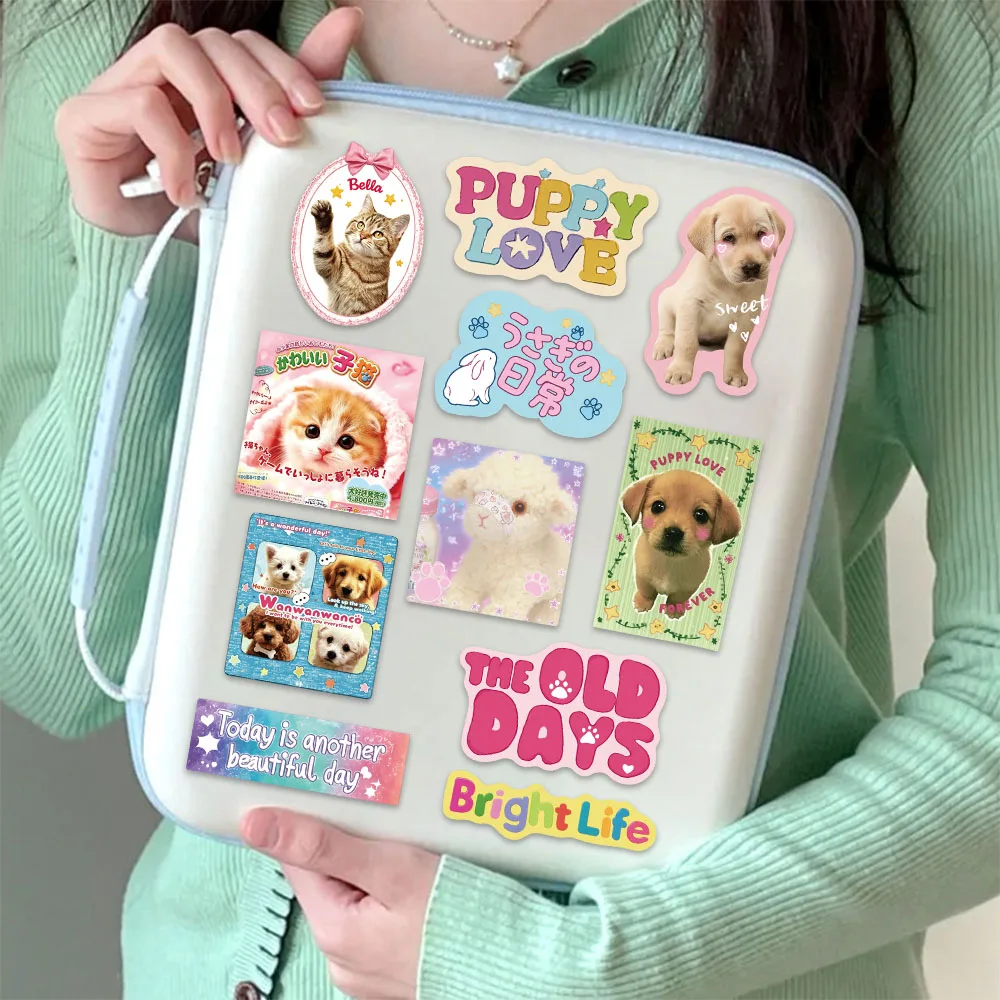 50PCS Cute Animal Japanese Cartoon Stickers DIY Phone Case Postcard Notebook Speaker Decorative Stickers view 5