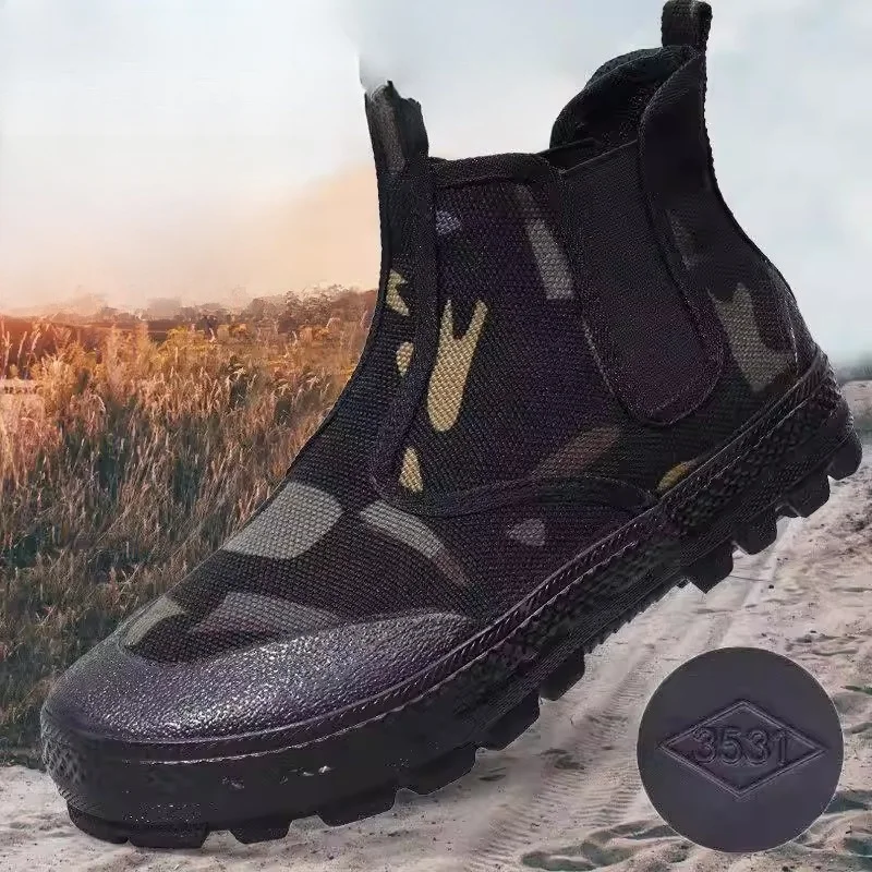 

Men's Winter Work Boots Anti-Odor Fce Lined Outdoor Work oes Construction Site Yellow Glue oes Warm Cotton Labor Prote...