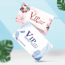 30/50/100PCS Plastic Cards Mix Designs Printing Thickened ID Badge/Loyalty Card Membership Card Vip Cards