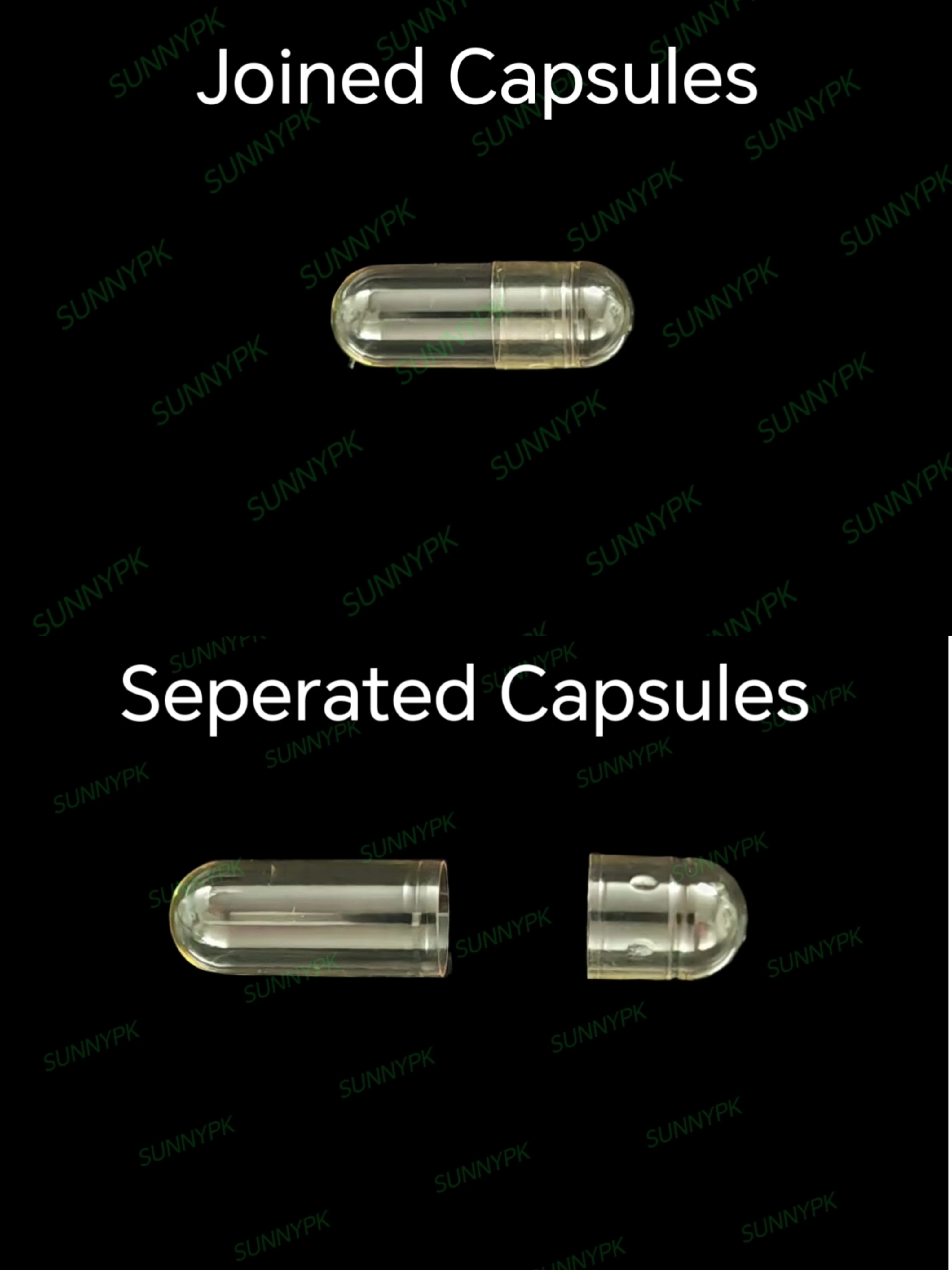 500PCS 000#,00#,0#,1#,2#,3#,4# HPMC Vegetarian Empty Capsules.!Halal,Koshore Plant Empty Capsules,Vacant Shell,Pill Case