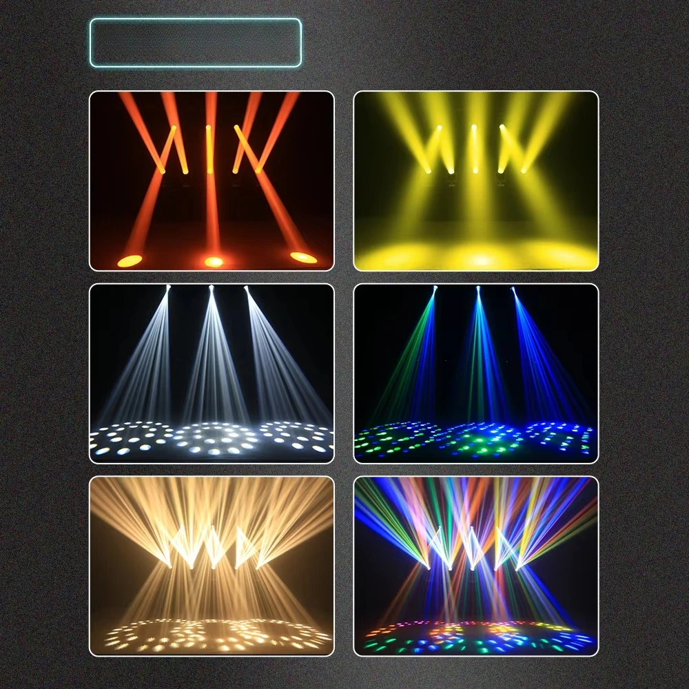 Beam of light 295W 14r mobile headlights biprism sharp beam of light wedding stage equipment