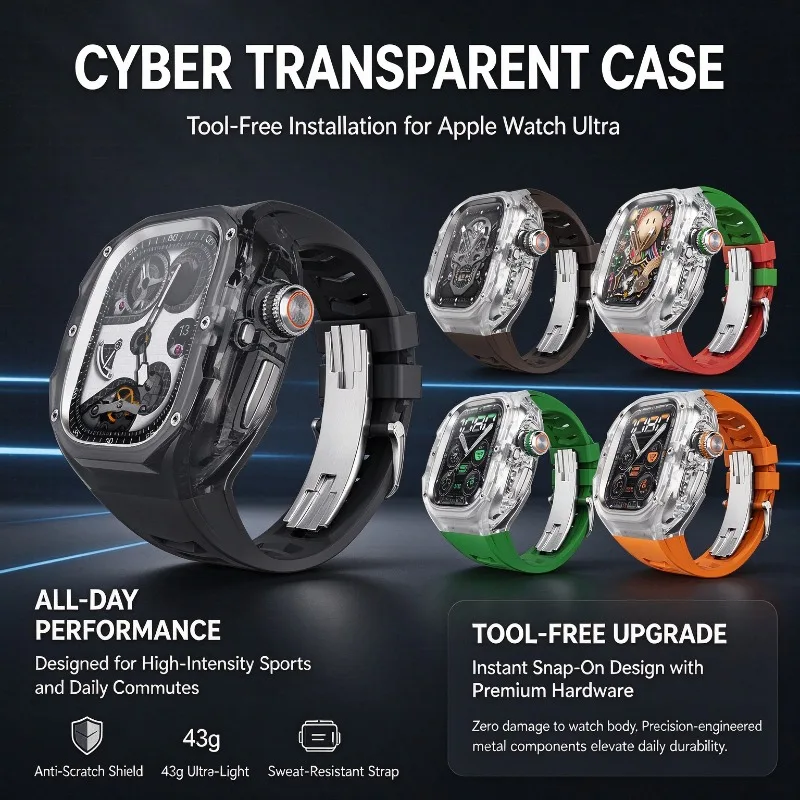 Kit Apple Watch Ultra 49mm transparente