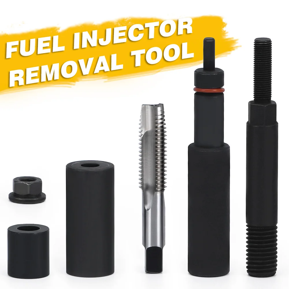 Fuel Injector Sleeve Cup Install and Remove Kits For 03~10 Ford 6.0L/6.4L Powerstroke Diesel Engine Iron Auto Maintenance Tool