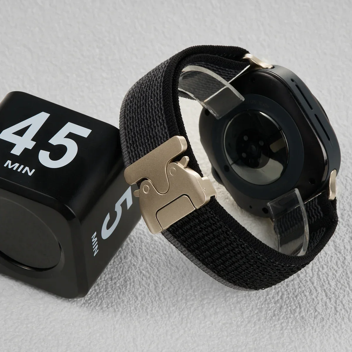 Pop Nylon Strap For Samsung Galaxy Ultra 47mm Sport Trail Loop Band Bracelet For Galaxy Watch Ultra 47mm Parachute Buckle Wristb