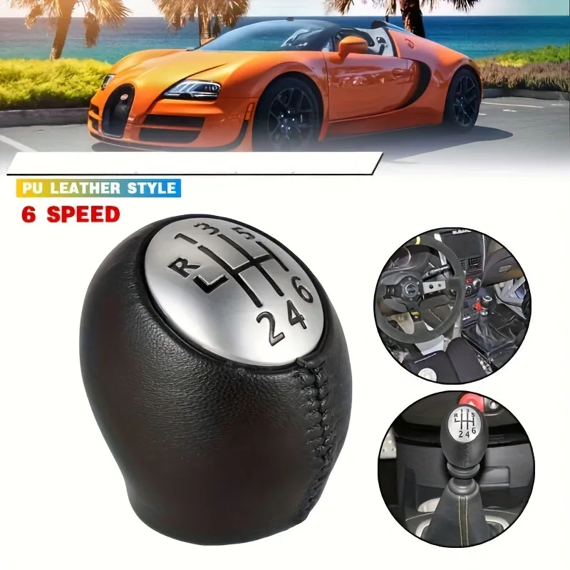

Manual Gear Shift Knob for Renault LAGUNA MEGANE SCENIC ESPACE MASTER Gear Lever Head for VAUXHAL for OPEL Car Styling 6 Speed