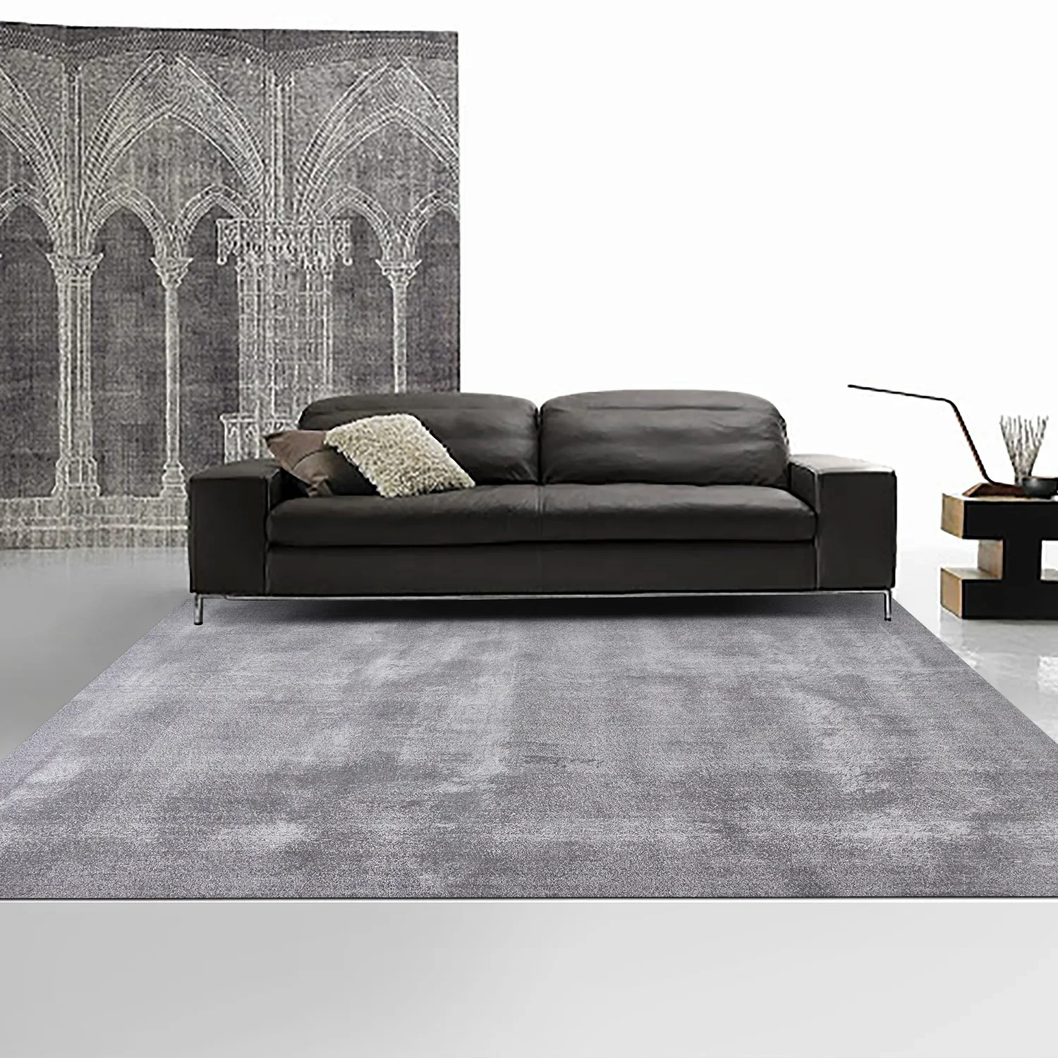 Living room carpet, bedroom bedside blanket, coffee table blanket for home use, floor mat, dirt-resistant, easy to take care of