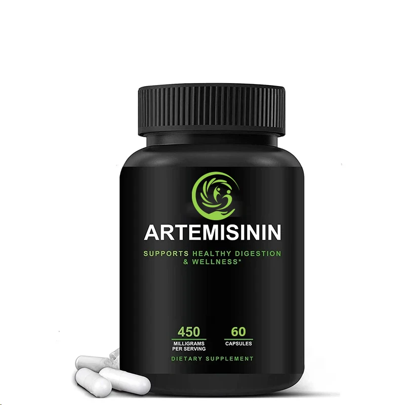 Artemisinin 450 mg-Supports healthy aging, digestion, and immunity-Pure vegan, non genetically modified-Easy to swallow capsules