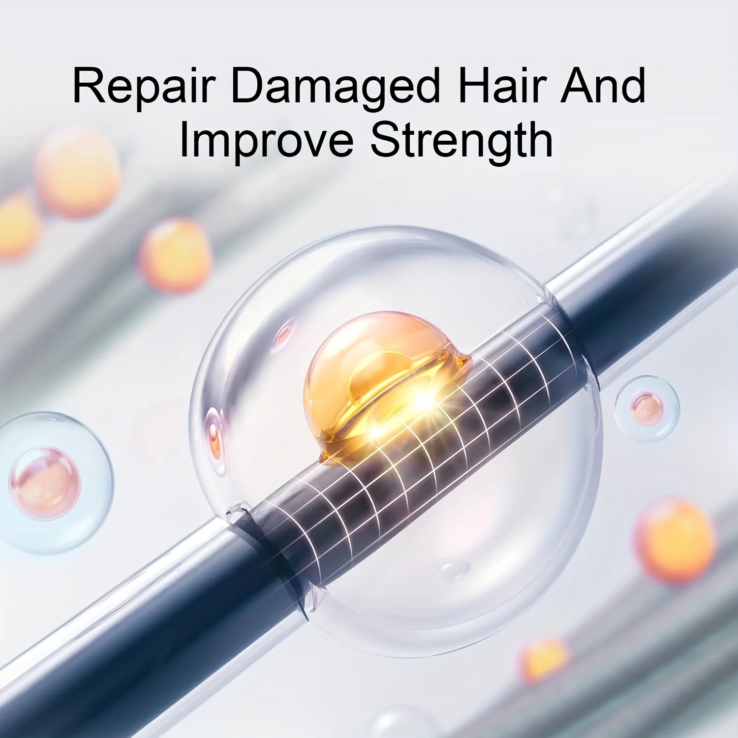Keratin Hair Care Oil Spray - Deeply Moisturize and Soft Hair, Dry & Damaged Hair,Enhance Hair Shine and Frizz Control view 5