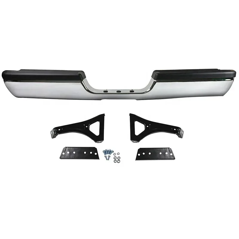 

NEW Chrome-Steel Rear Bumper Face Bar For 94-02 RAM 1500 2500 3500