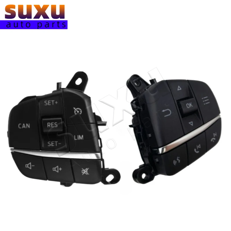 

H1BT-9E740-DB левый/правый переключатель на руле, кнопка регулировки громкости звука для Ford Fiesta MK4 Focus Sharpness 2019-21