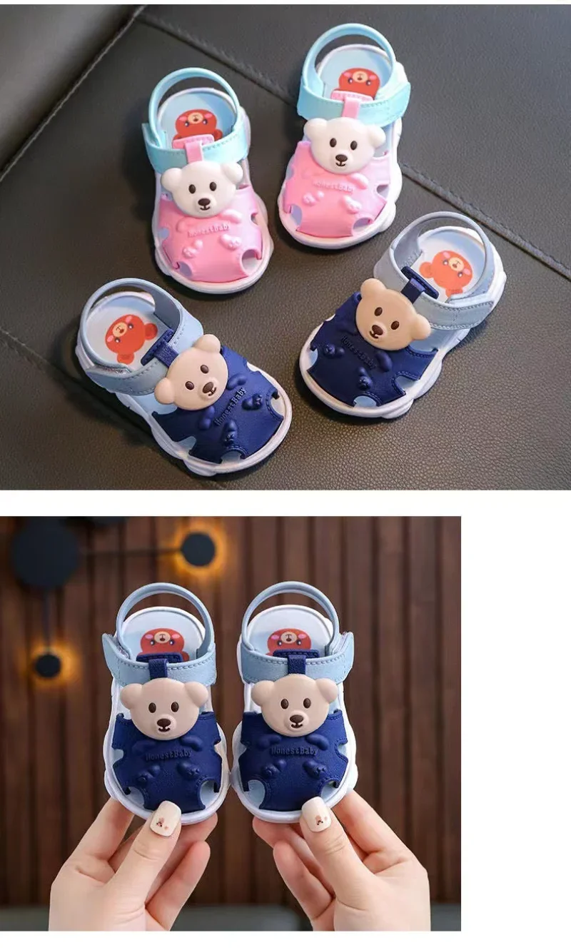 2026 Sommer Baby Jungen Mädchen Sandalen Kinder Strandsandalen Cartoon Kleinkind Schuhe Bequeme Weiche Sohle Kinder Schüler Schuhe – Detail 12