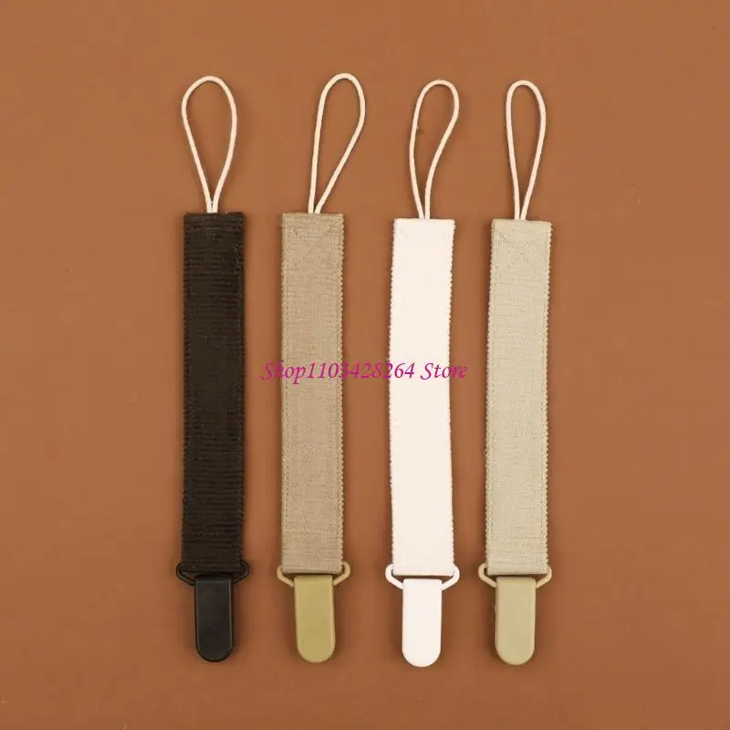 

4Pcs/set Baby Pacifiers Chain Holder Lanyard Toy Organiser Strap for Newborns