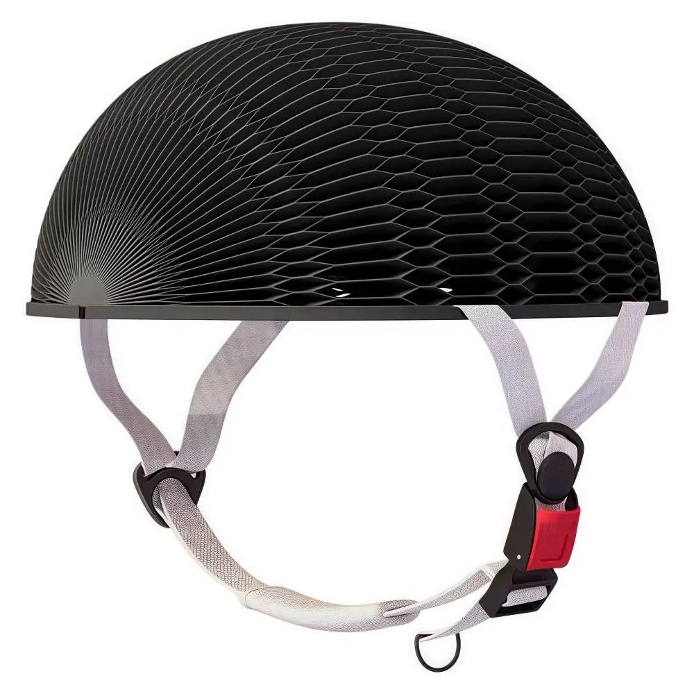 Unique Breathable Foldable Paper Helmet Lightweight Hollowed-out Bicycle Helmet Sturdy Comfort Cycling Helmet Universal view 4