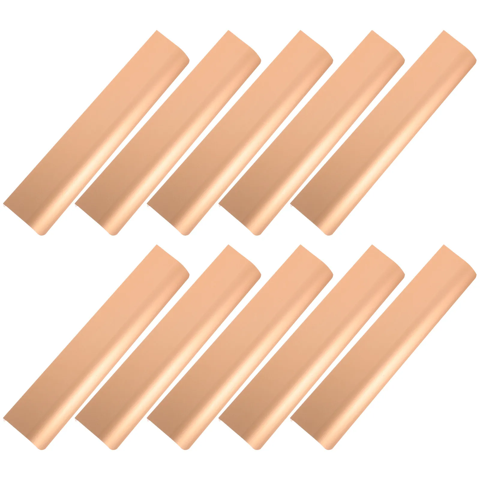 

10 шт. золотых ручек для шкафов, современные алюминиевые ручки для кухонных шкафов, гардеробов, ящиков, мебельная фурнитура для замены