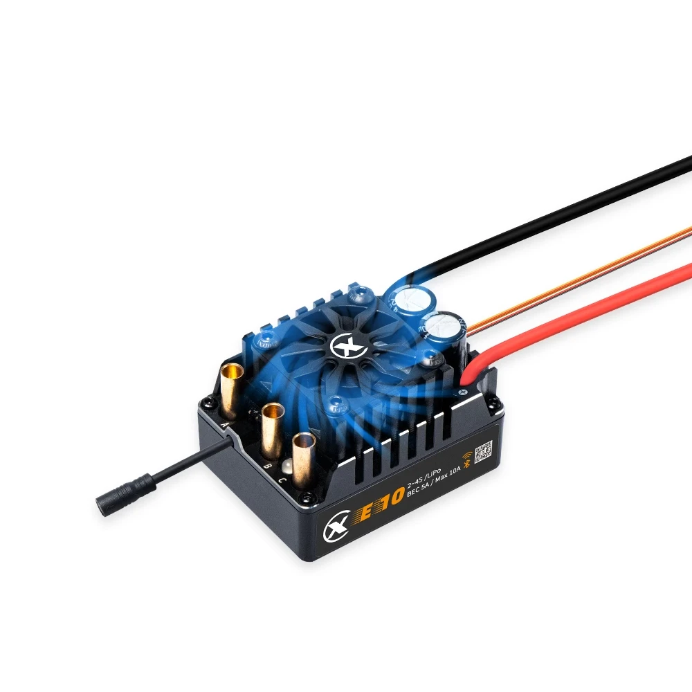 XC E10 140A 2-4S Lipo Sensored Brushless ESC for 1/10 RC Model Car Buggy Truck Accessories