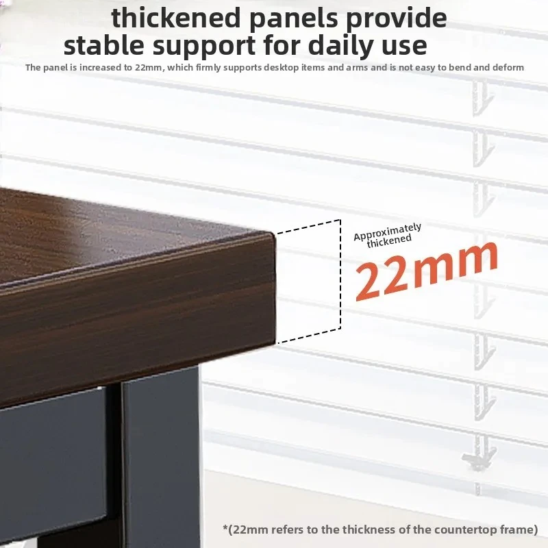 Large Long Desk Workbench Office Desk and Chair Set Home Simple Modern Double Desk