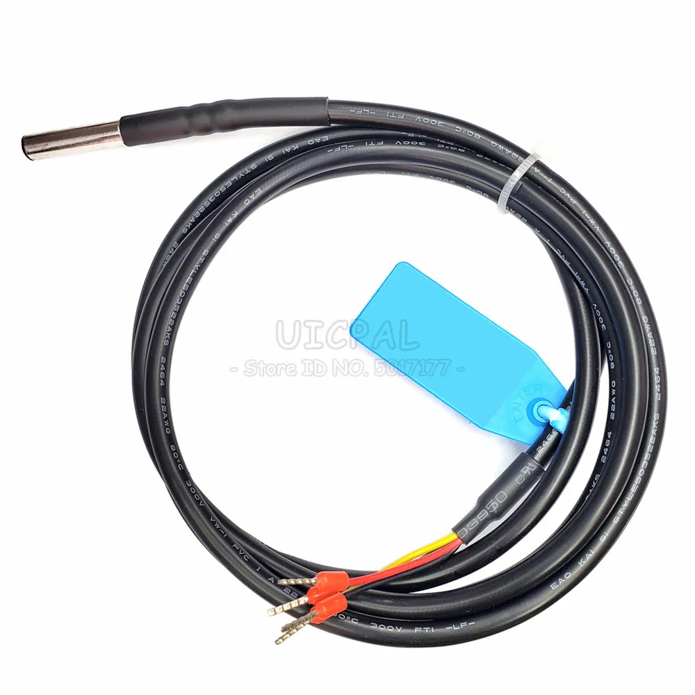 SHT20 Temperature Humidity Sensor Probe Cable 304 Stainless Waterproof IP67 Digital Capacitance Sensors OEM Length I2C Output