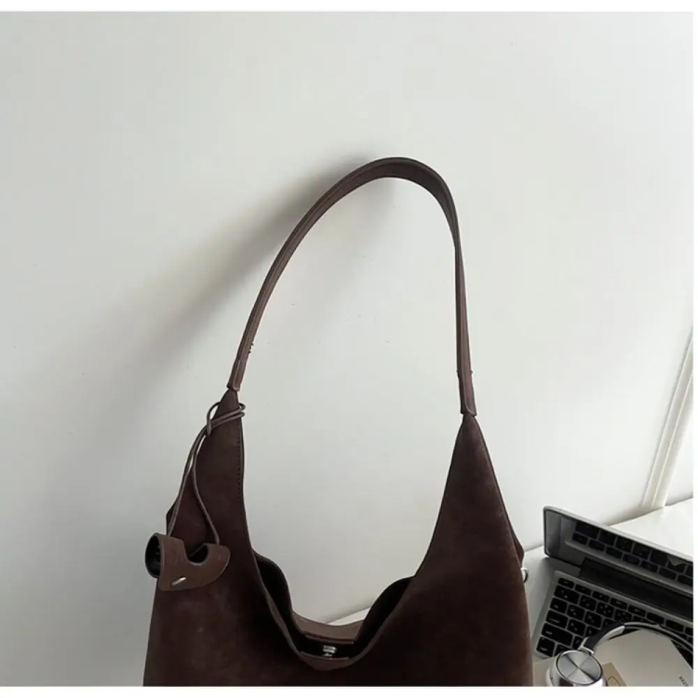 Fashion Large Tote Handbag Women Vintage Underarm Bag Pu Leather Shoulder Purse Casual Autumn Winter Daily Simple Hobo