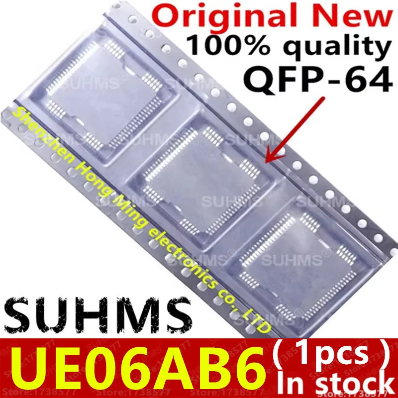 (1piece)100% New UE06AB6 HQFP-64