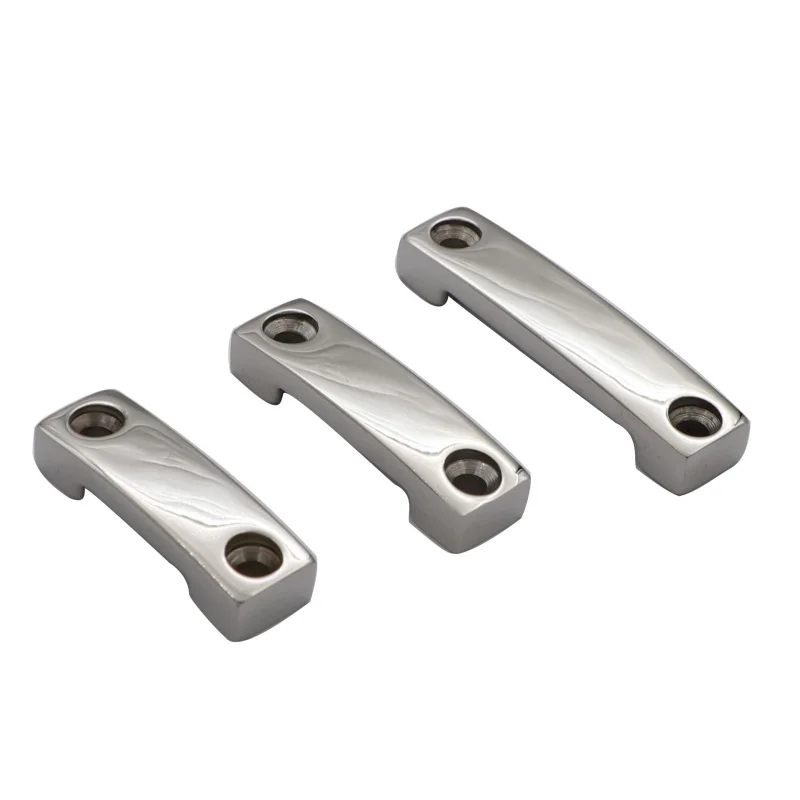 

ISURE MARINE Stainless Steel 304 Ribbon Pressing Plate Buckle Plate Ship Bridge Connection Piece Ship Accessories