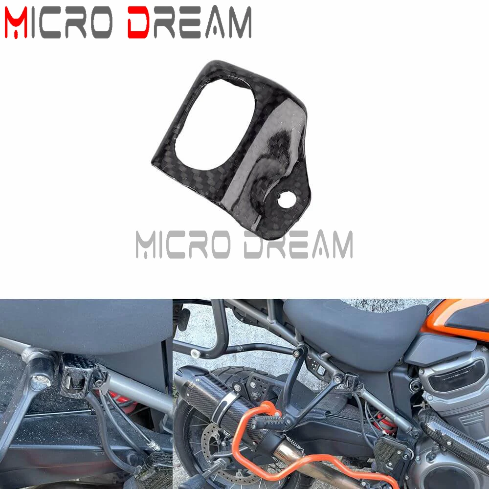 Rear Brake Pump Fluid Reservoir Guard For Harley Pan America 1250 Special RA1250S RA1250 2021-2024 Oil Cup Cap Protector Cover