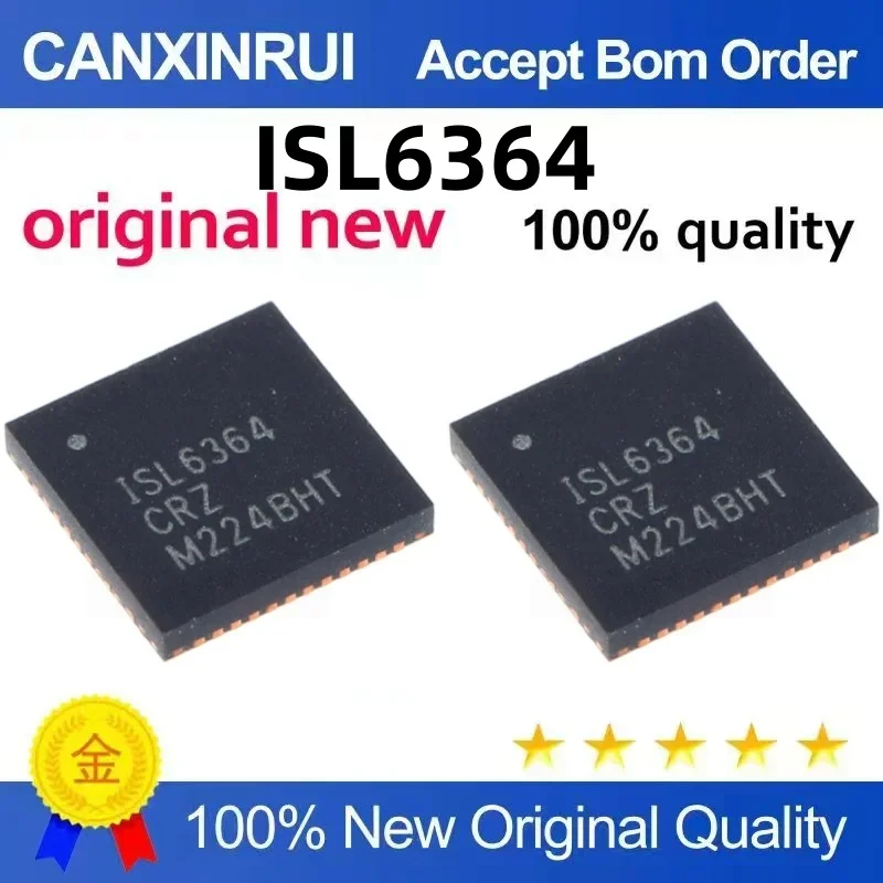 

(5-100 pieces) Brand new original ISL6364CRZ-T ISL6364 QFN voltage regulator IC