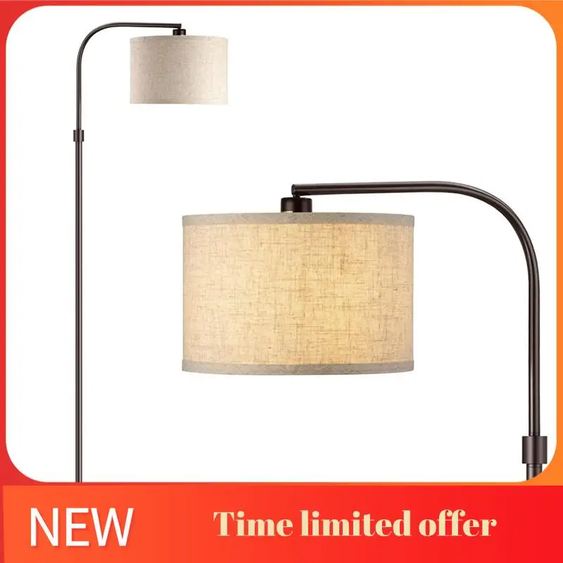 2PCS Lamp Shades Natural Linen Lampshades High Replacement Fabric Lampshades For Table Lamp -Beige