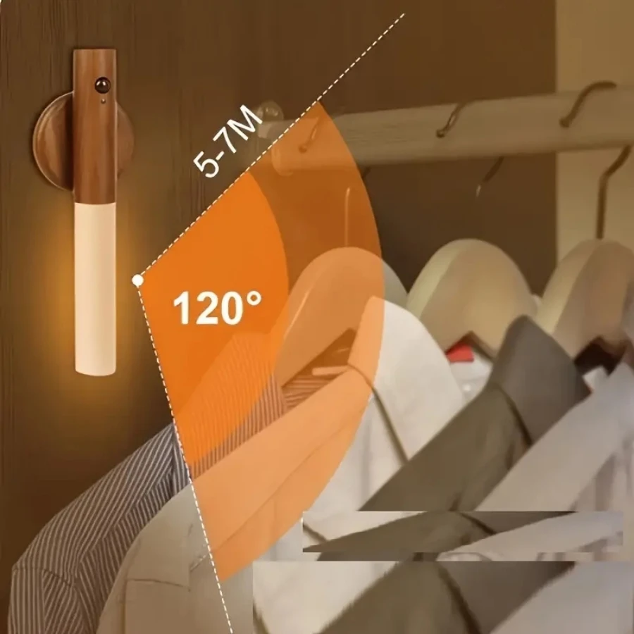 Moderno criativo interior LED lâmpada de parede, carregamento usb, luz inteligente, 1 pc