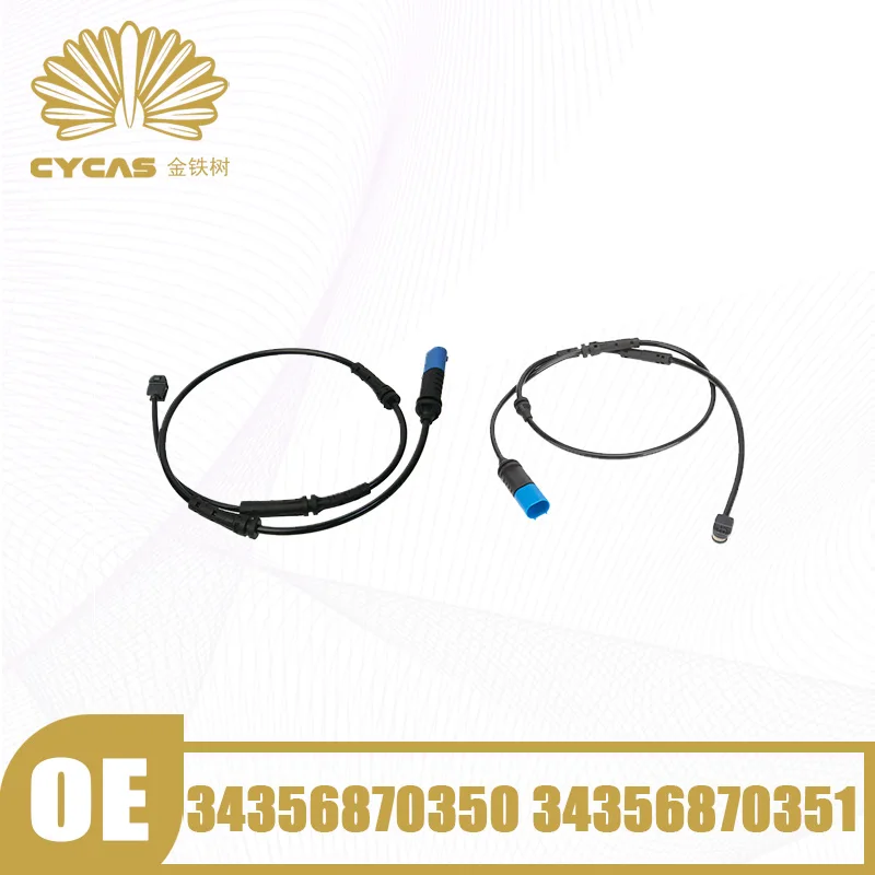 CYCAS Front Rear Axle Brake Pad Wear Sensor #34356870350 34356870351 For BMW X3 X4 G01 G02 G08 xDrive Replacement Parts