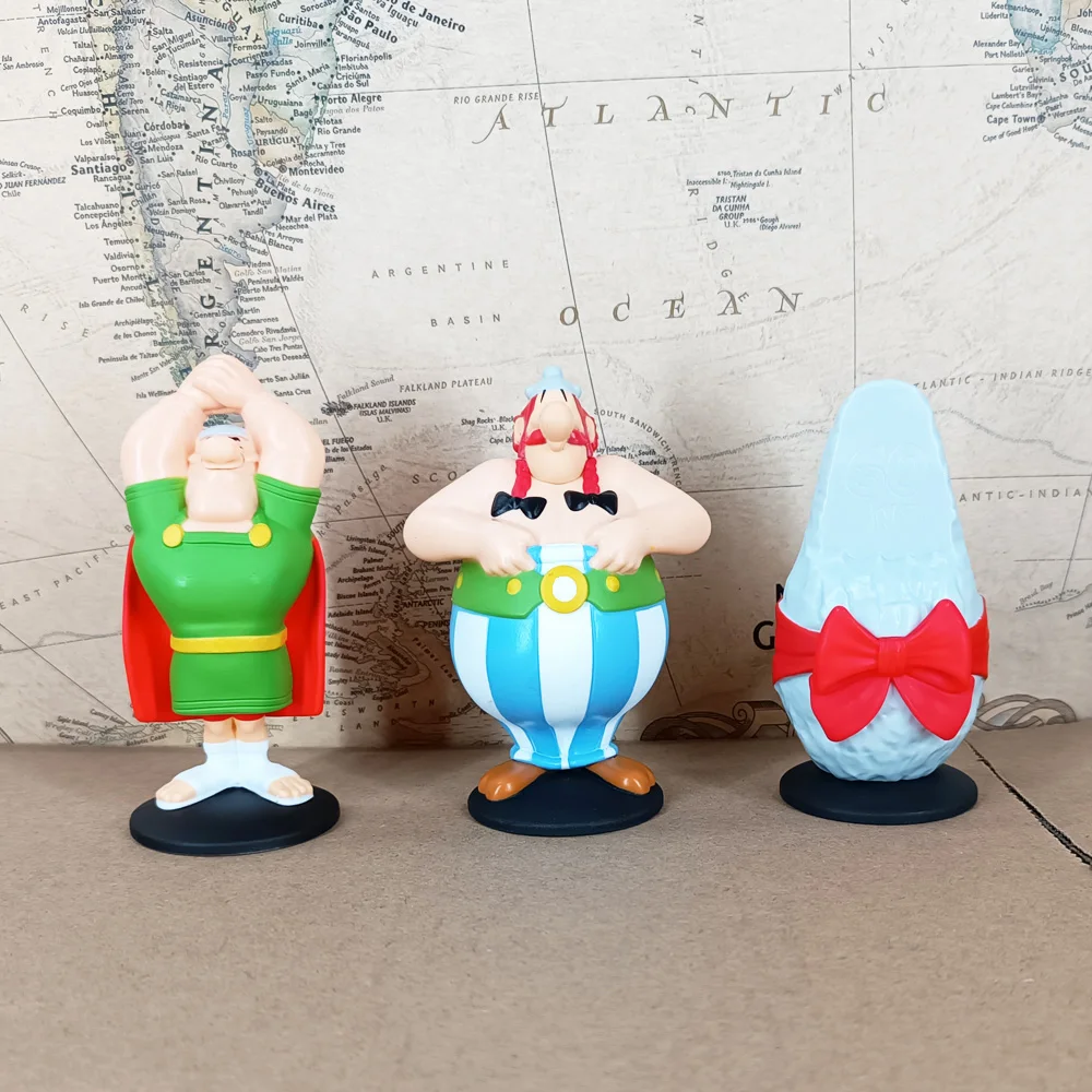 Gallia Hero Warrior Asterix Le Gaulois Gaul der Gallier Obelix Panoramix Dogmatix Crafts Figure Model Ornaments