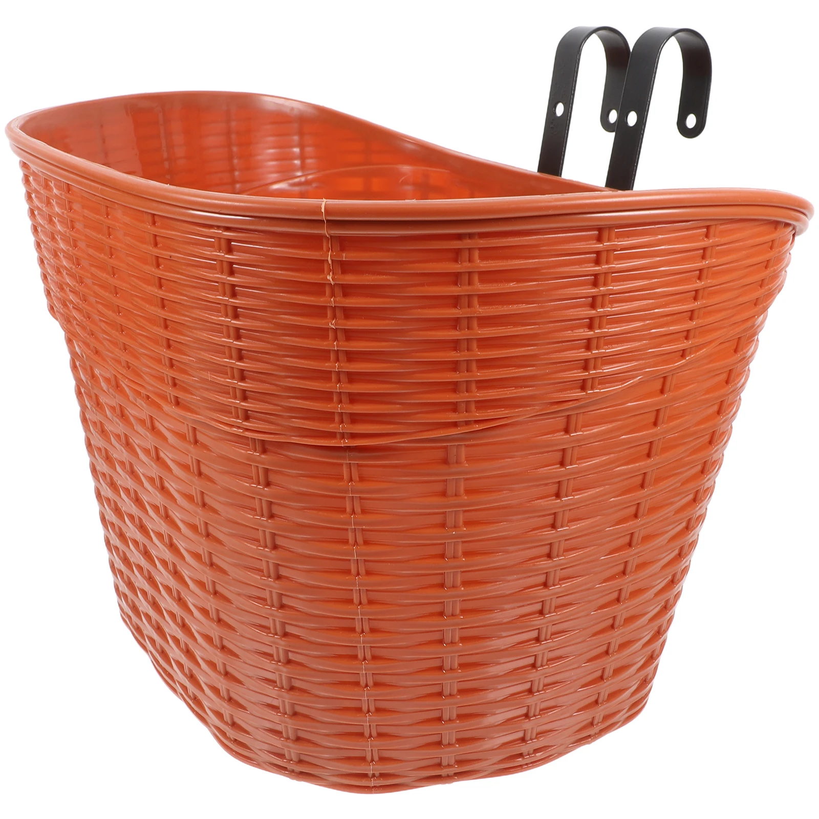 

1 set Portable Front Bike Basket Durable Lightweight Plastic Scooter Bicycle Accessories Universal Fit for Mountain Road Folding